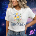 BEE KIND TEE Hoodie, Sweatshirt | PureTeeCo.com (Image 1)