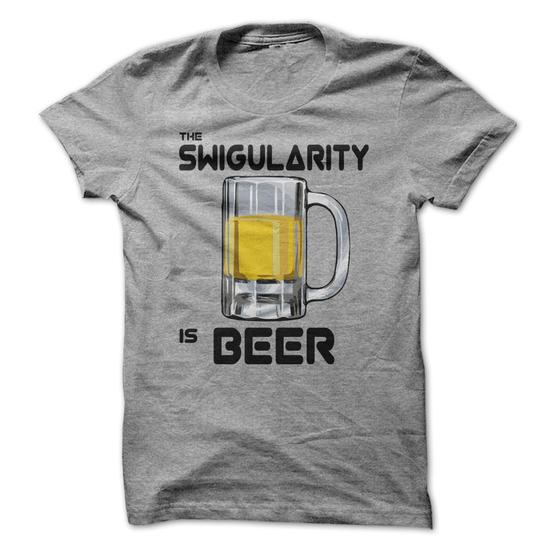Beer Glass Grey T-Shirt Hoodie, Sweatshirt | PureTeeCo.com