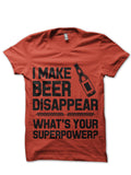 Beer Red Tee Hoodie, Sweatshirt | PureTeeCo.com