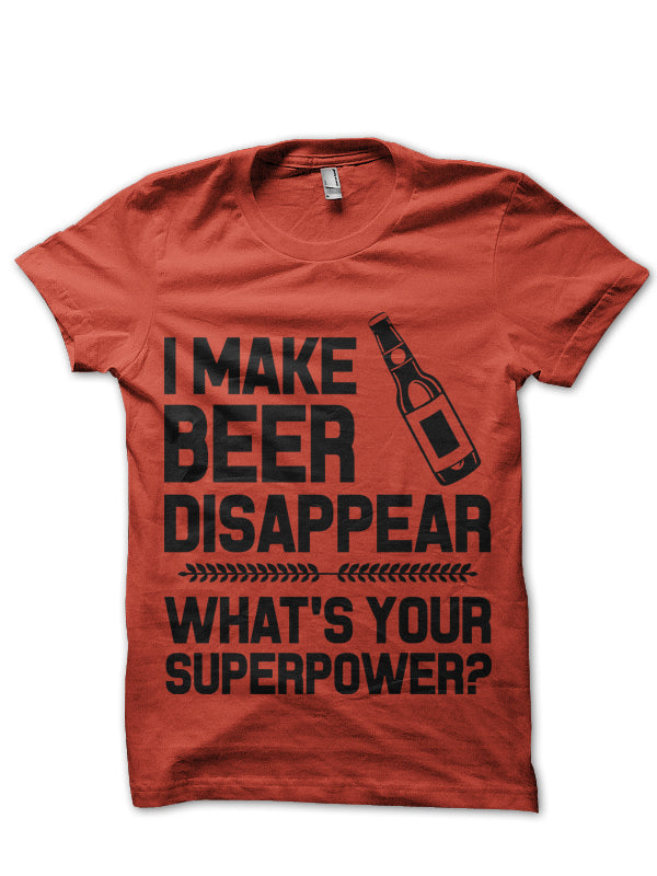 Beer Red Tee Hoodie, Sweatshirt | PureTeeCo.com