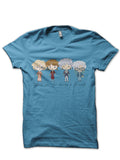 Thank You For Being A Friend Light Blue T-Shirt Hoodie, Sweatshirt | PureTeeCo.com