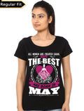 The Best Woman Are Born In May Girls T-Shirt Hoodie, Sweatshirt | PureTeeCo.com