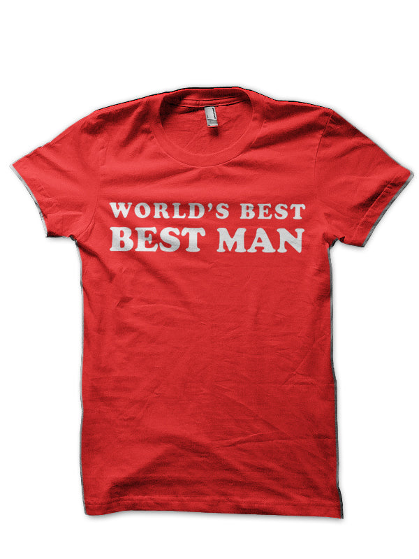 Worldâ€™s Best Best Man for Bachelor Party T-Shirt Hoodie, Sweatshirt | PureTeeCo.com