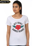 Best Wishes Half Sleeve Girlâ€™s T-Shirt Hoodie, Sweatshirt | PureTeeCo.com