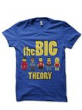 Big Bang Theory Blue Tee Style001 Hoodie, Sweatshirt | PureTeeCo.com