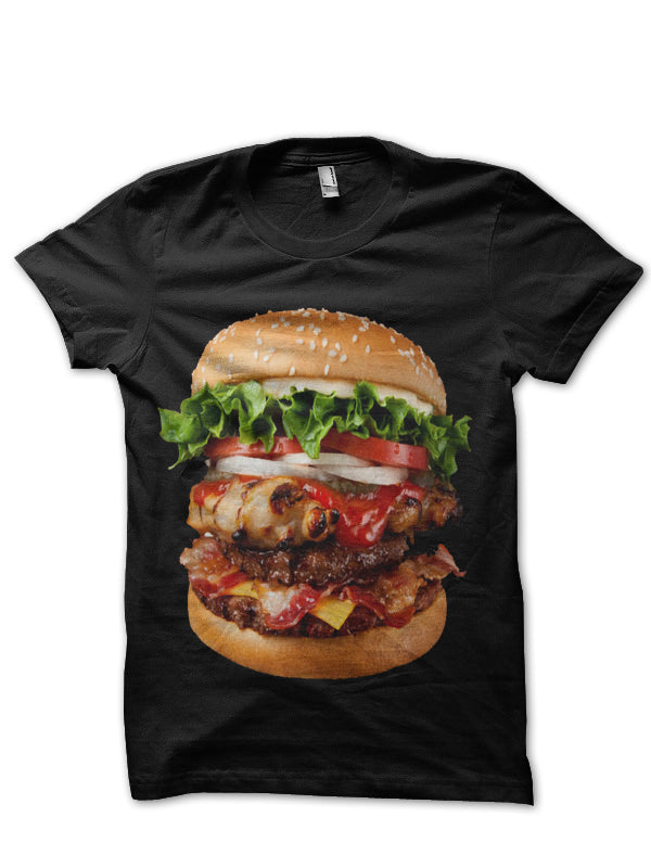 Big Belly Burger Black T-Shirt Hoodie, Sweatshirt | PureTeeCo.com