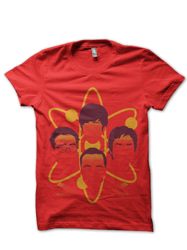 Bazinga Red Tee Hoodie, Sweatshirt | PureTeeCo.com