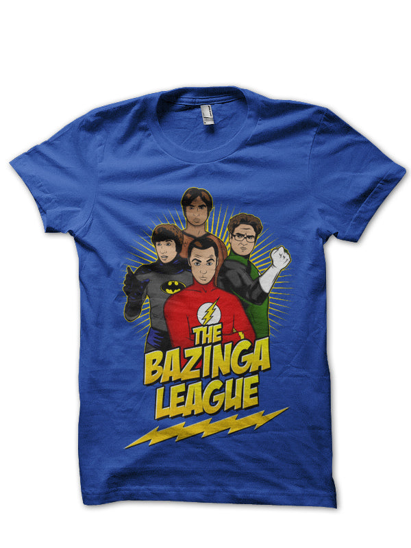 Bazinga Blue Tee Hoodie, Sweatshirt | PureTeeCo.com