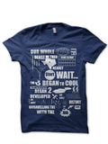 Big Bang Theory Navy Blue Tee Style001 Hoodie, Sweatshirt | PureTeeCo.com