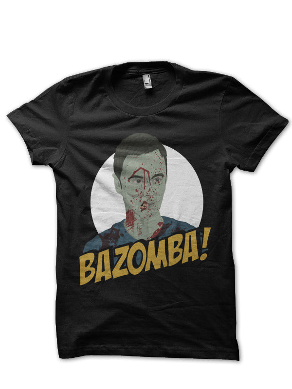 Bazinga Black Tee Style001 Hoodie, Sweatshirt | PureTeeCo.com