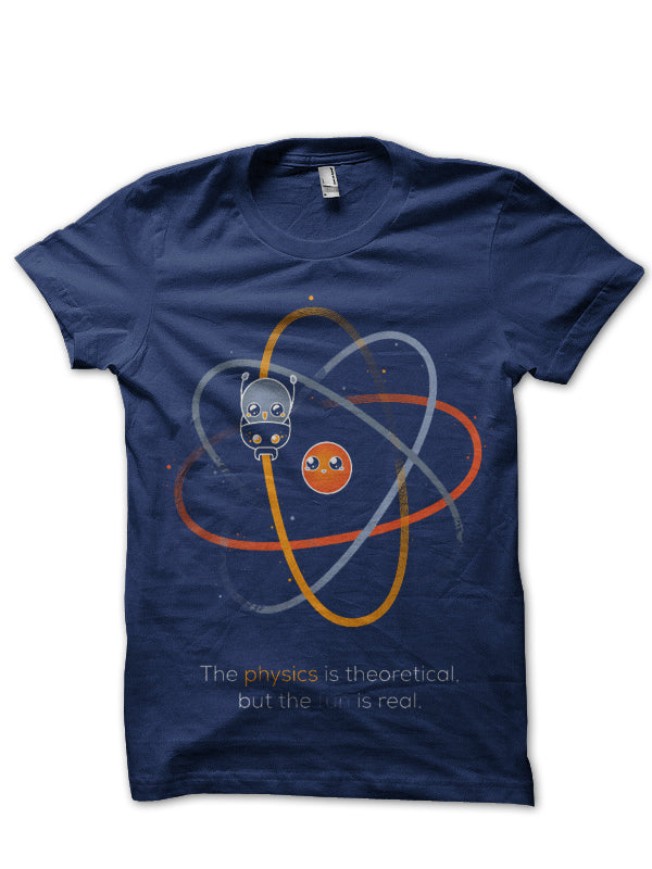 Big Bang Theory Navy Blue Tee Hoodie, Sweatshirt | PureTeeCo.com