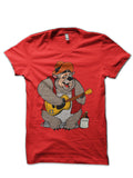 Bigai Red T-Shirt Hoodie, Sweatshirt | PureTeeCo.com