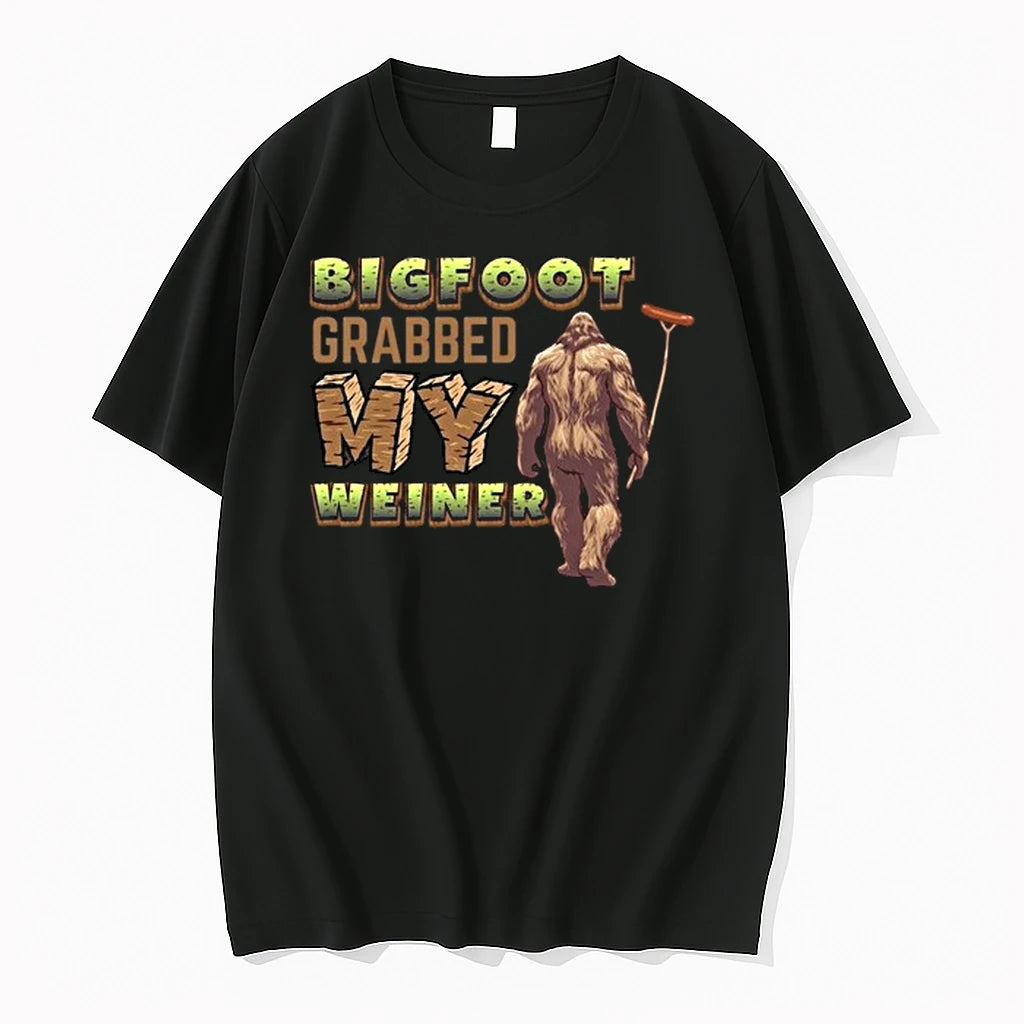 Bigfoot Frabbed My Weiner 0 Tshirts Sweater