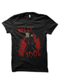 Billy Idol Black T-Shirt Hoodie, Sweatshirt | PureTeeCo.com