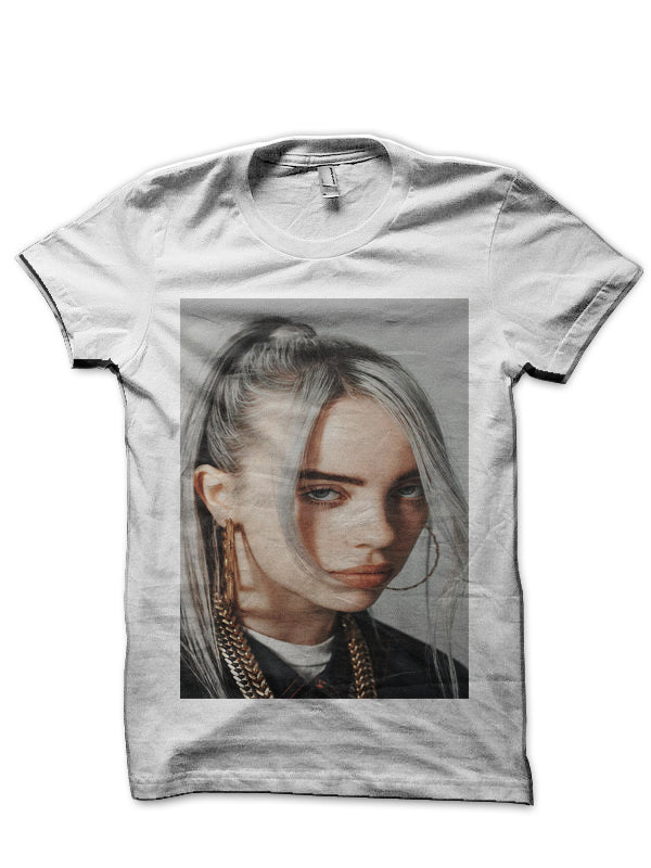 Billie Eilish Half Sleeve T-Shirt Style014 Hoodie, Sweatshirt | PureTeeCo.com