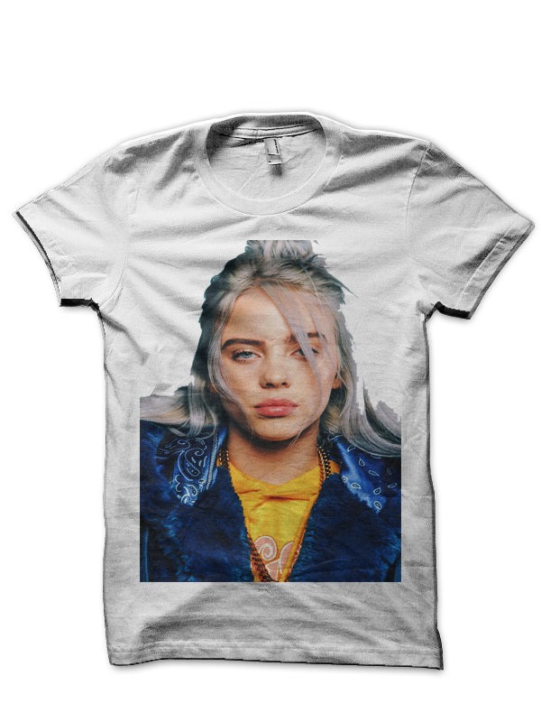 Billie Eilish Half Sleeve T-Shirt Style013 Hoodie, Sweatshirt | PureTeeCo.com
