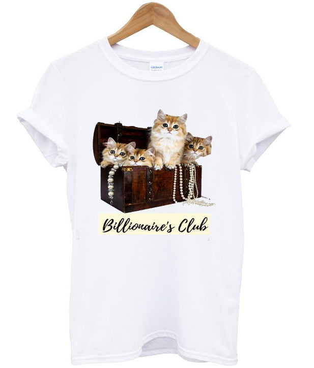 billionaire’s club cat t-shirt Hoodie, Sweatshirt | PureTeeCo.com