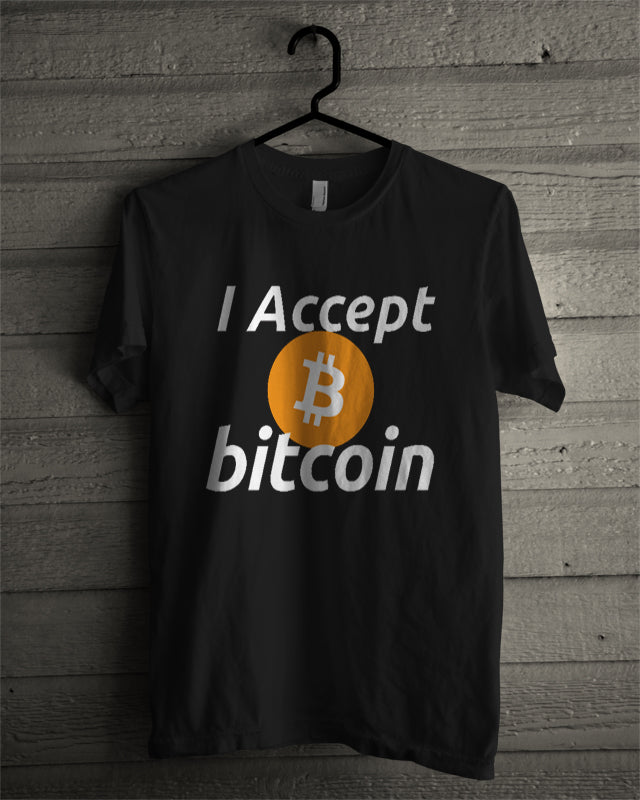 Bitcoin Black T-Shirt Style004 Hoodie, Sweatshirt | PureTeeCo.com