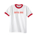 bite me ringer tshirt Hoodie, Sweatshirt | PureTeeCo.com