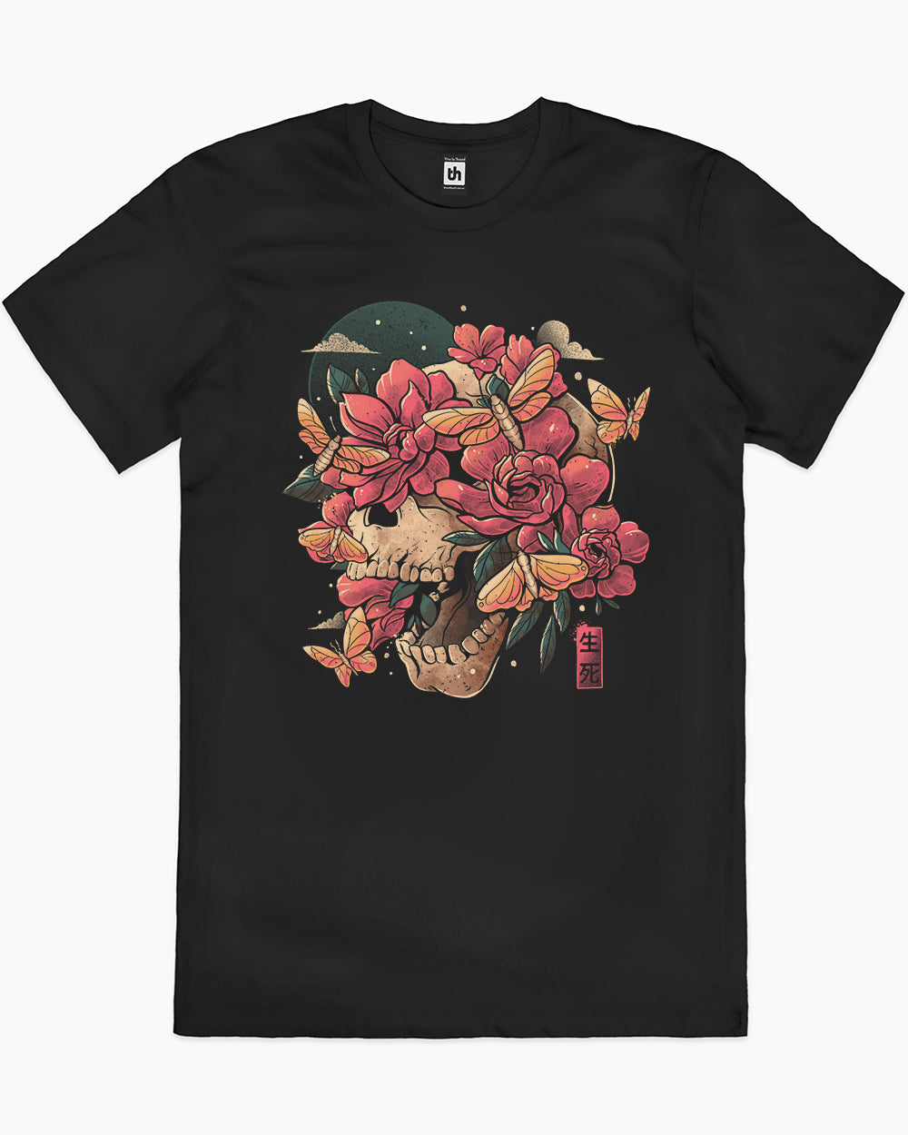 Blossom in Grave T-Shirt Hoodie, Sweatshirt | PureTeeCo.com (Image 1)