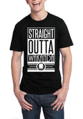 Straight Outta Wakanda Black T-Shirt Hoodie, Sweatshirt | PureTeeCo.com