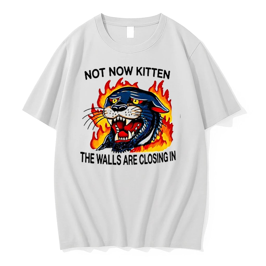 Black Panther Not Now Kitten The Walls Are Closing In 0 Tshirts Sweater
