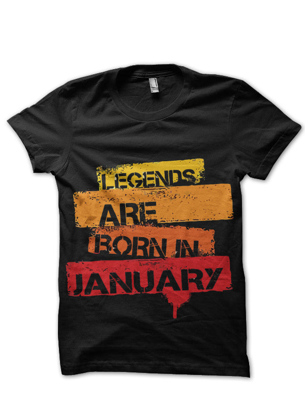 Legends Are Born In February T-Shirt Hoodie, Sweatshirt | PureTeeCo.com