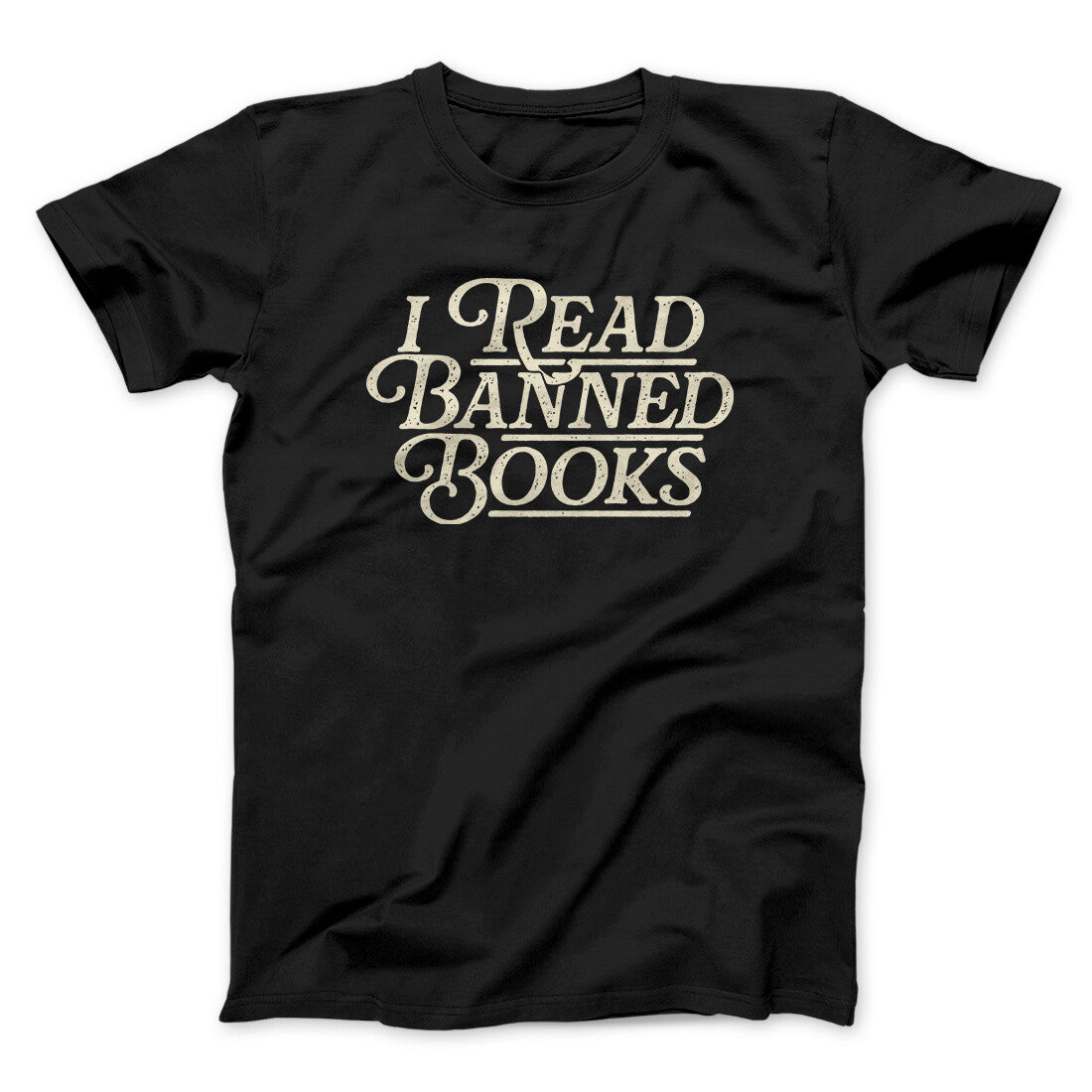 I Read Banned Books Men/Unisex T-Shirt Hoodie, Sweatshirt | PureTeeCo.com (Image 1)