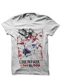 Linkin Park Is In My Blood White T-Shirt Hoodie, Sweatshirt | PureTeeCo.com