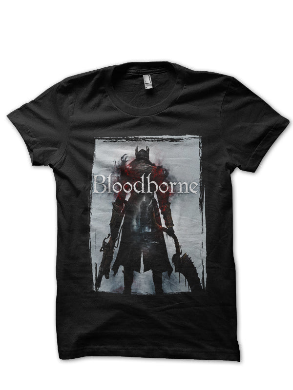 Bloodborne The Old Hunter Half Sleeve T-Shirt Hoodie, Sweatshirt | PureTeeCo.com