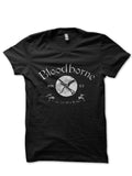 Bloodborne Crest Half Sleeve Black T-Shirt Hoodie, Sweatshirt | PureTeeCo.com