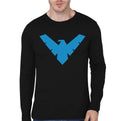 Nightwing Back Full Sleeve Tee Hoodie, Sweatshirt | PureTeeCo.com