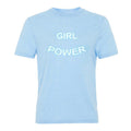 blue girl power tshirt Hoodie, Sweatshirt | PureTeeCo.com