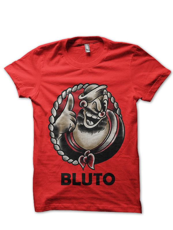 Bluto Red Tee (All Colours Available) Hoodie, Sweatshirt | PureTeeCo.com