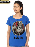 Popeye Bluto Blue Girlâ€™s T-Shirt Hoodie, Sweatshirt | PureTeeCo.com