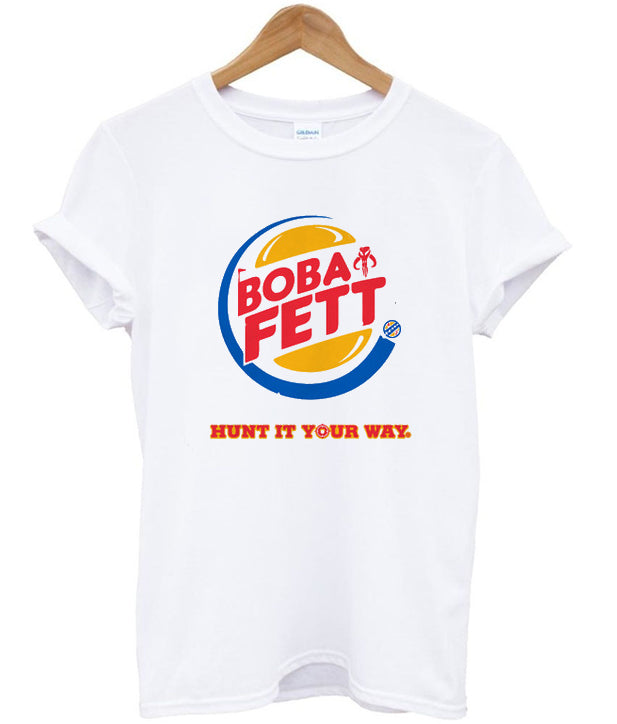 boba fett hunt it your way t-shirt Hoodie, Sweatshirt | PureTeeCo.com