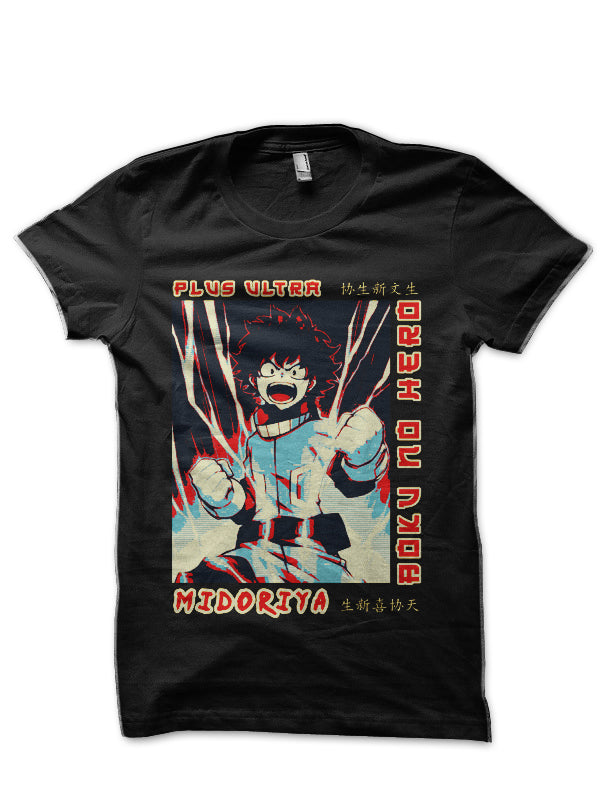Boku No Hero Half Sleeve T-Shirt Style002 Hoodie, Sweatshirt | PureTeeCo.com