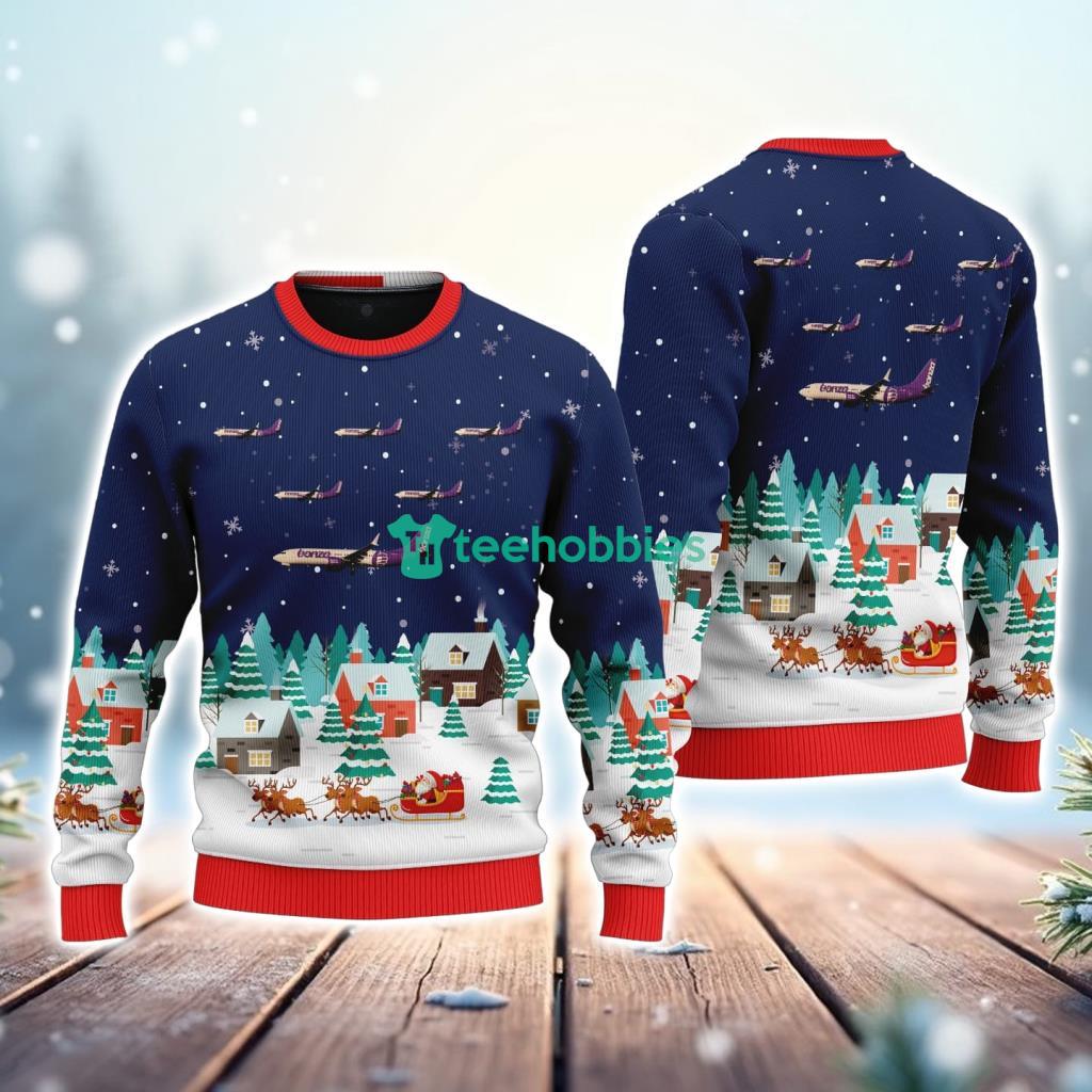 Bonza Boeing 737 Max Us Air Force Christmas Ugly Sweater Meaningful Gift For Aviation Fans