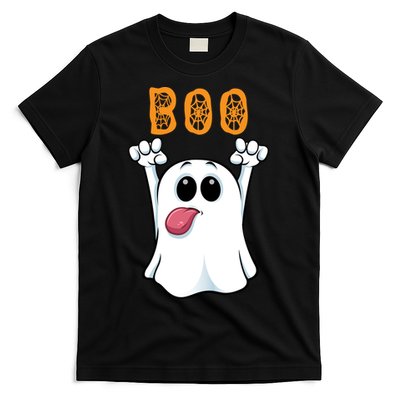 Boo Silly Ghost T-Shirt Hoodie, Sweatshirt | PureTeeCo.com