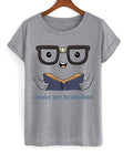 books are brain food t-shirt Hoodie, Sweatshirt | PureTeeCo.com