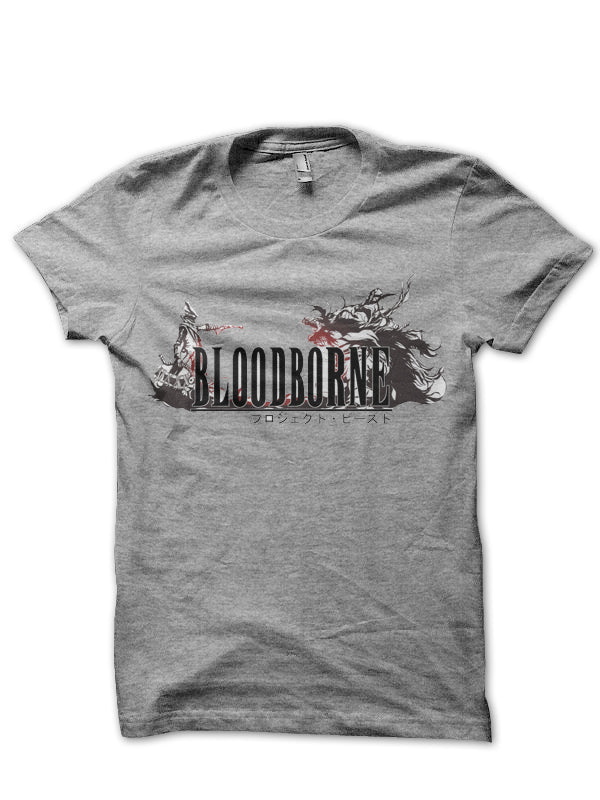 Bloodborne Half Sleeve T-Shirt Hoodie, Sweatshirt | PureTeeCo.com