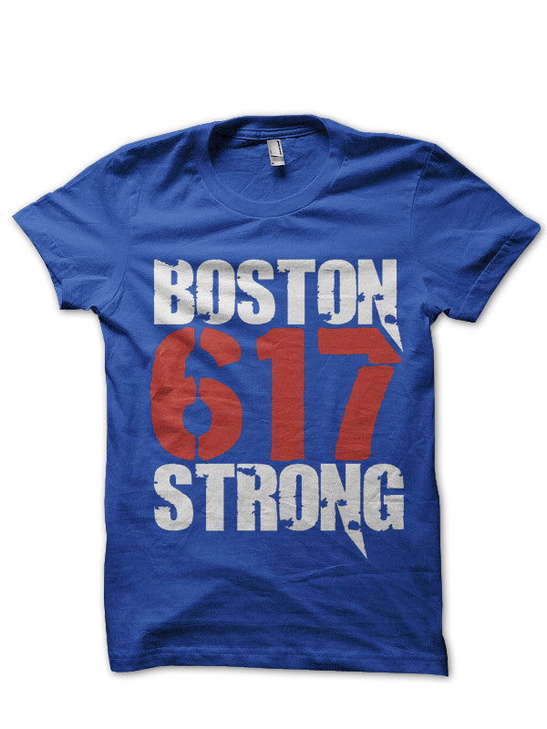 Boston 617 Strong T-shirt Hoodie, Sweatshirt | PureTeeCo.com
