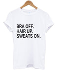 bra off hair up T Shirt Hoodie, Sweatshirt | PureTeeCo.com