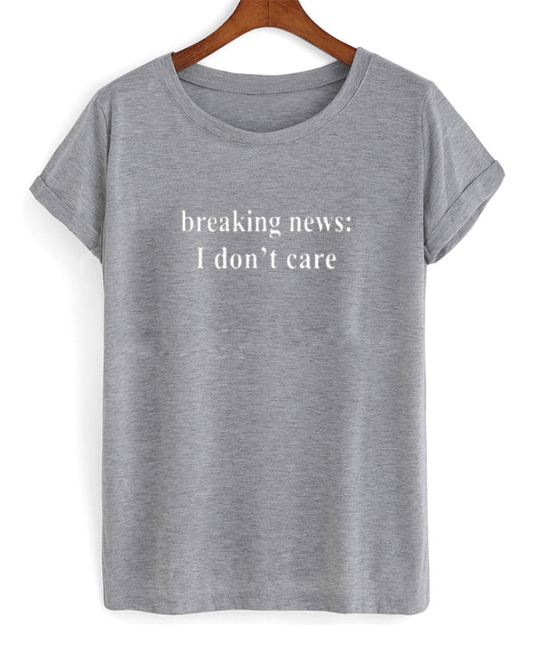 breaking news i don’t care t-shirt Hoodie, Sweatshirt | PureTeeCo.com