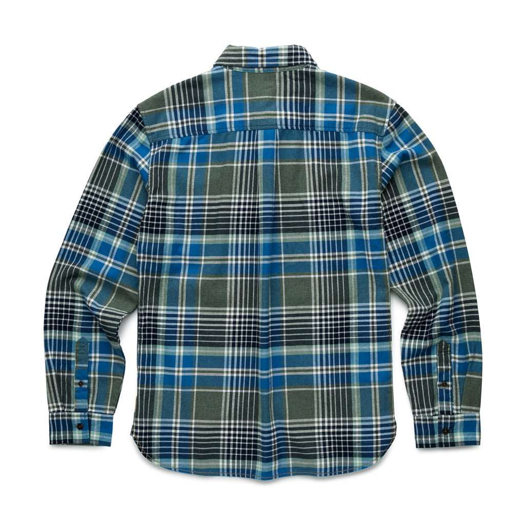 Brian Flannel Plaid Shirt - Green Heather Plaid Hoodie, Sweatshirt | PureTeeCo.com (Image 4)