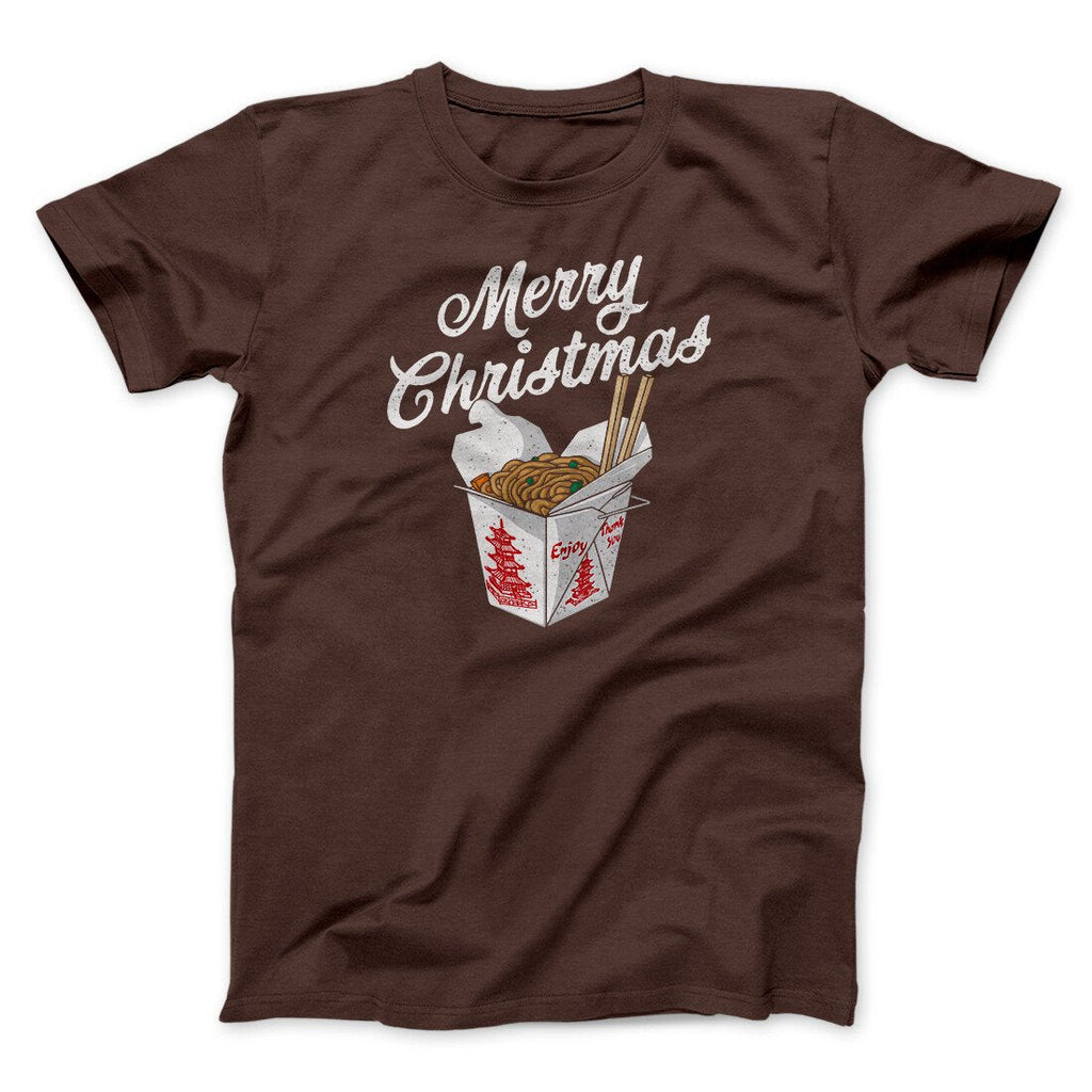 Merry Christmas Takeout Funny Hanukkah Men/Unisex T-Shirt Hoodie, Sweatshirt | PureTeeCo.com (Image 2)