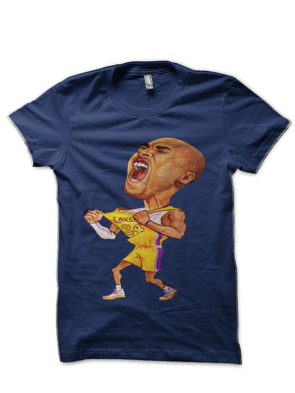 Kobe Bryant Navy Blue T-Shirt Hoodie, Sweatshirt | PureTeeCo.com