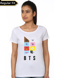 Bts Girls T-Shirt Style011 Hoodie, Sweatshirt | PureTeeCo.com