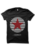 Bucky Barnes Black T-Shirt Hoodie, Sweatshirt | PureTeeCo.com