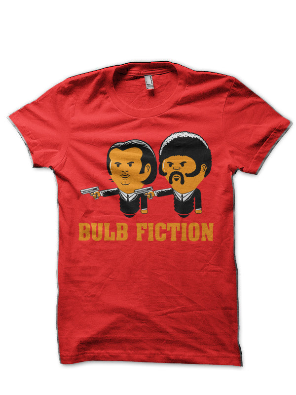 Bulb Fiction Red T-Shirt Hoodie, Sweatshirt | PureTeeCo.com
